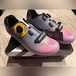 Darevie Men’s DVRS002 Multicolor Anti-Slip Cycling Road Shoes Size 44 US 10.5